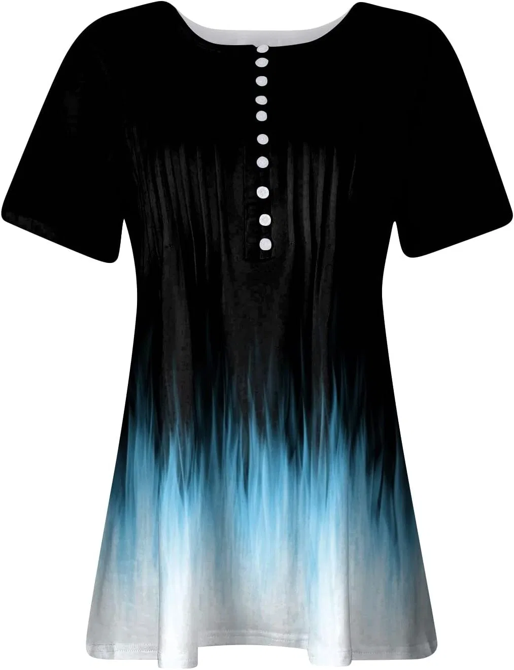 Футболка женская с V-образным вырезом, Generic, 3-himmelblau — фото 3