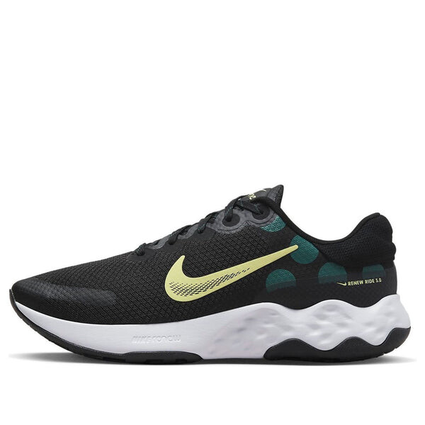 

Кроссовки renew ride 3 'black lemon chiffon' Nike, черный