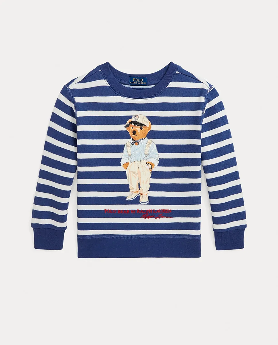 

Толстовка для мальчика в темно-синюю полоску Polo Ralph Lauren