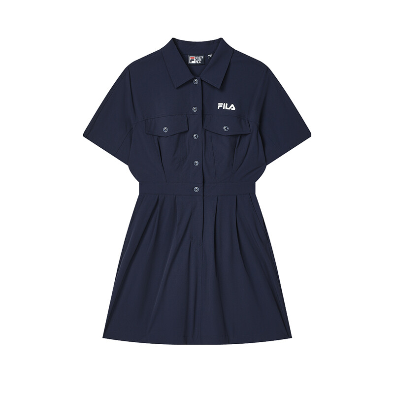 

Платье с короткими рукавами женское Starling Blue Fila