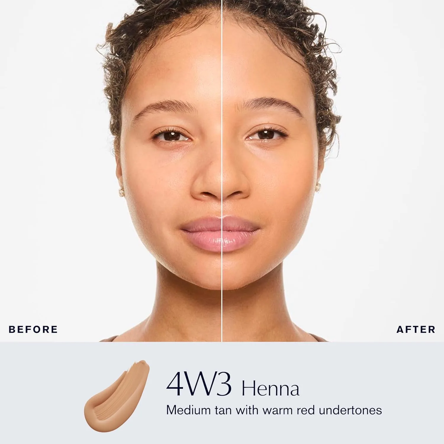 Тональный крем Estée Lauder Double Wear Stay-in-Place Foundation | Стойкий матовый тональный крем, 30 мл, 4W3 Henna - Medium tan with warm red undertones — фото 2