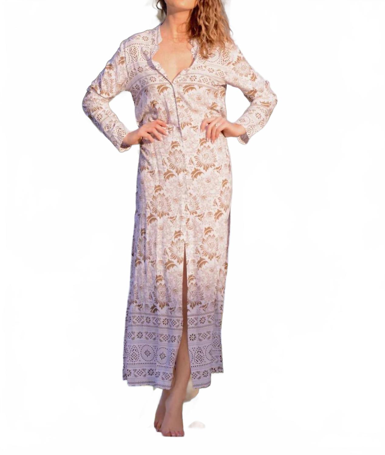 

Песочное платье в стиле ципао Walker & Wade, Sand