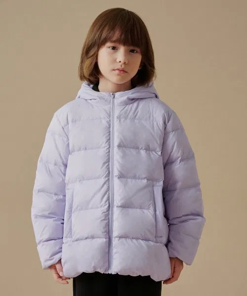Пуховик-парка детский MUSINSA STANDARD KIDS лавандовый