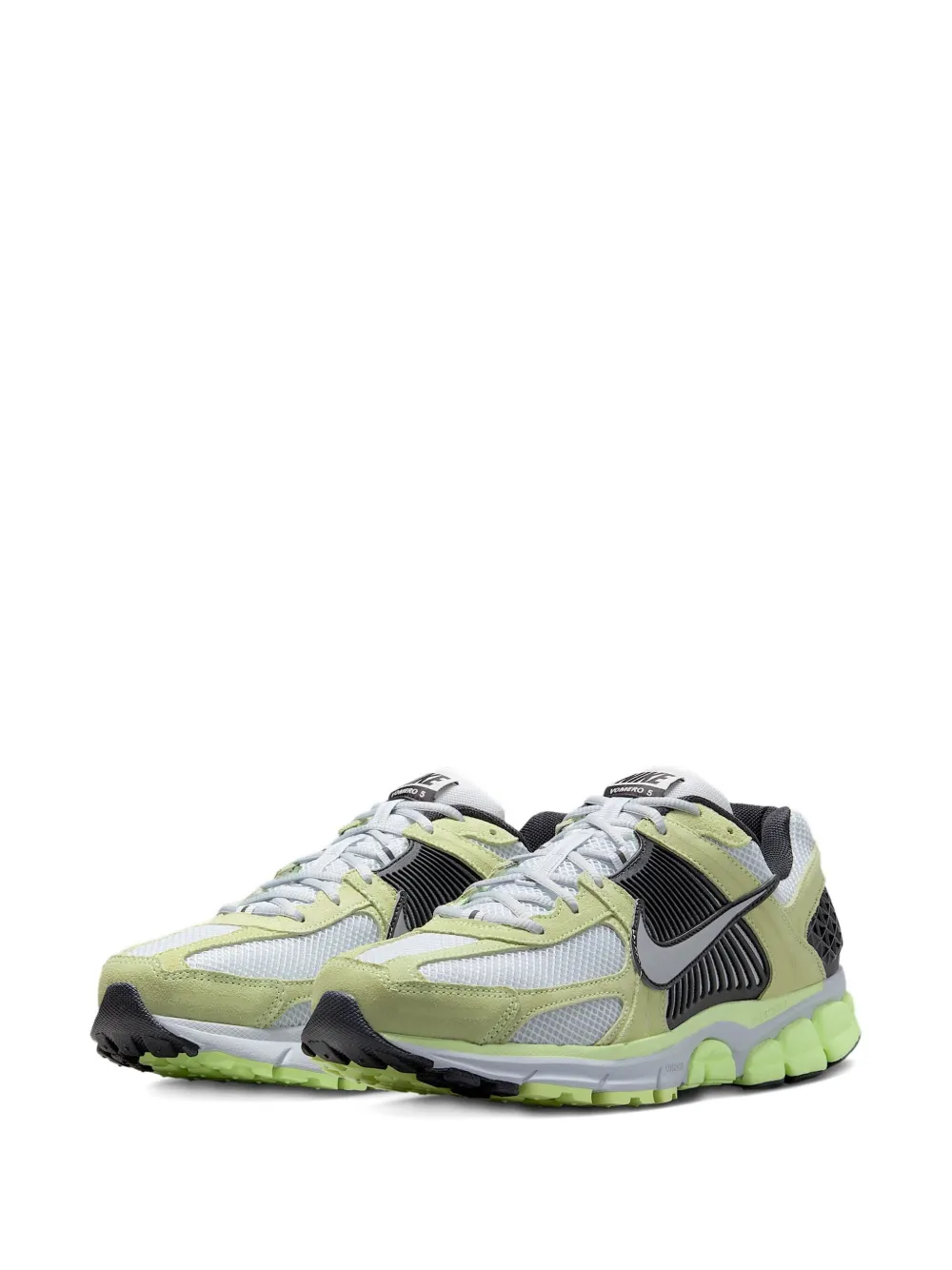 Кроссовки Zoom Vomero 5 Barely Volt/Pure Platinum/Black Nike, нейтральный — фото 2