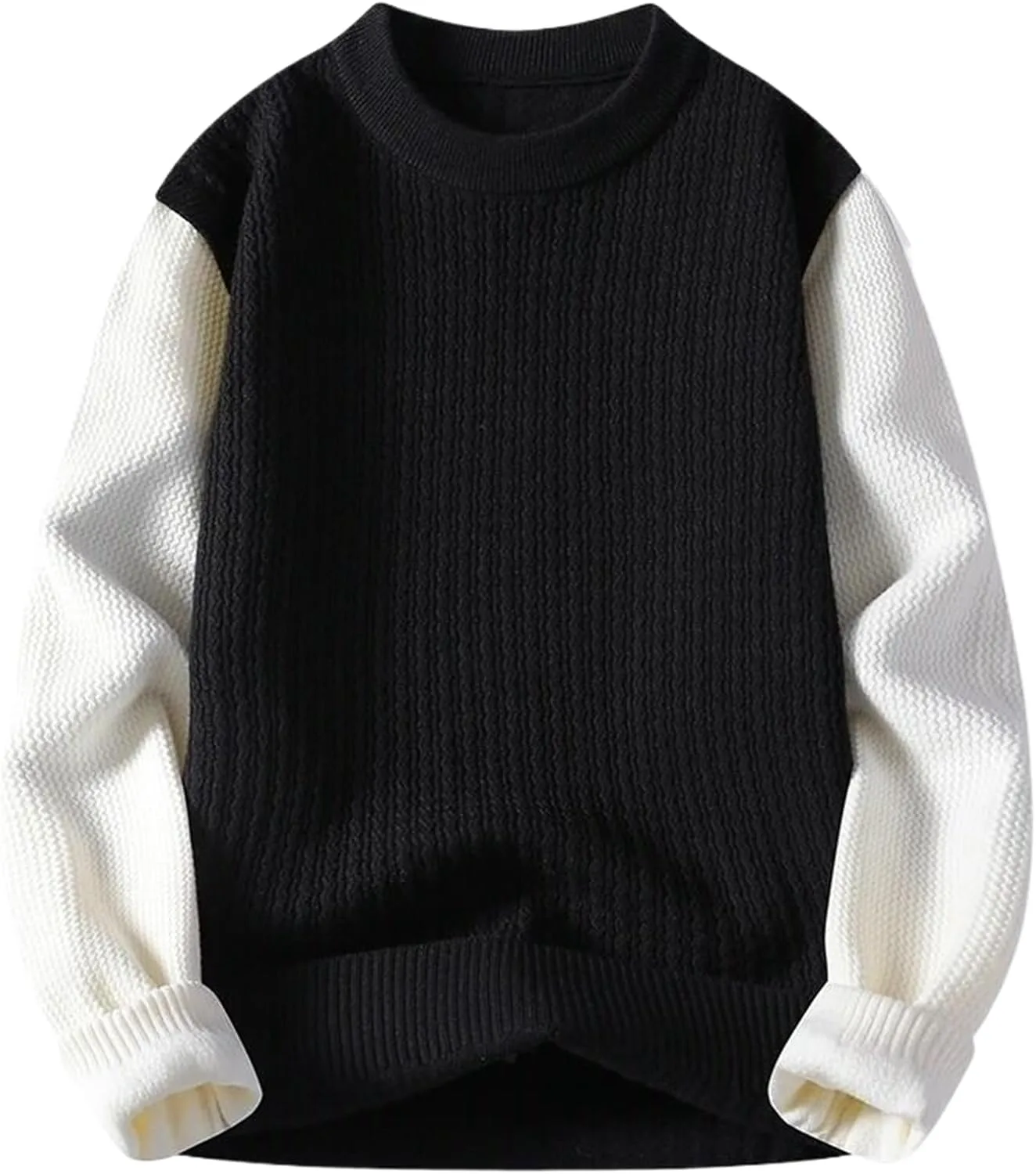 

Свитер мужской осенне-зимний повседневный O-Neck с длинным рукавом WHSZEDZB