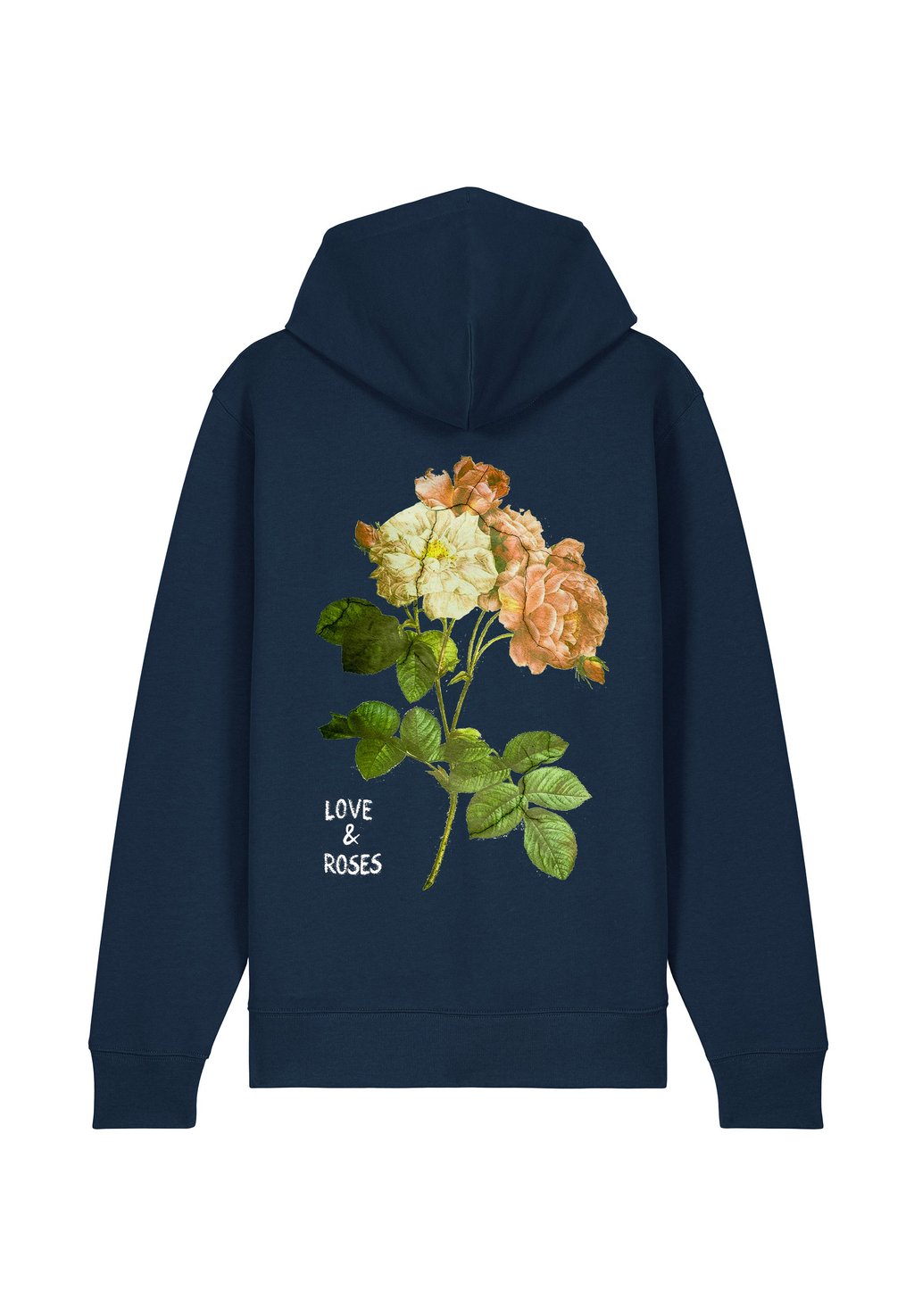 

Толстовка на молнии ROSES UNISEX ZIPPED Mira Paris, темно-синий