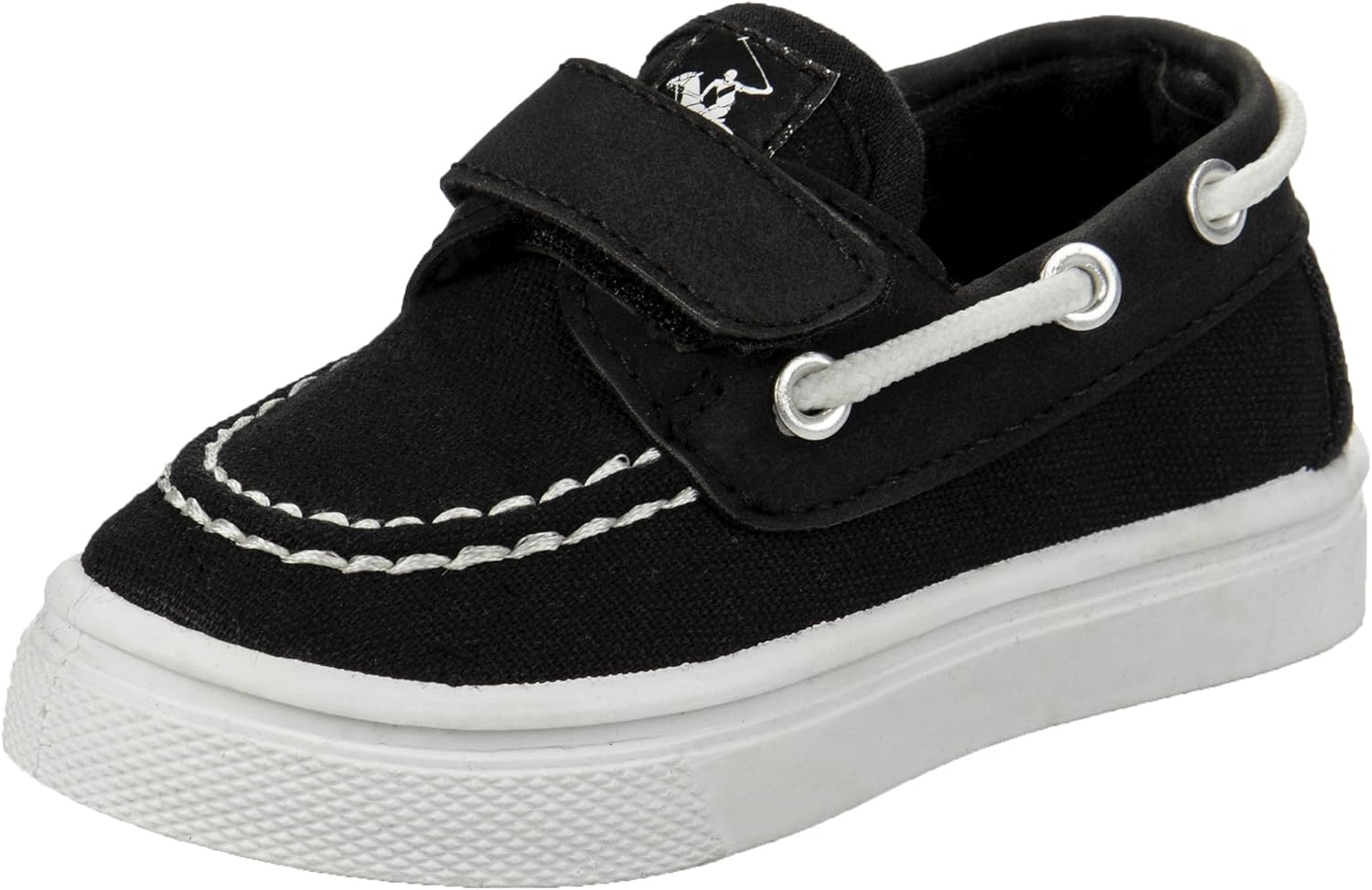 

Кроссовки Beverly Hills BHPC Boys Boat Slip-On - Летняя повседневная обувь (для малышей) Beverly Hills Polo Club, белый/черный