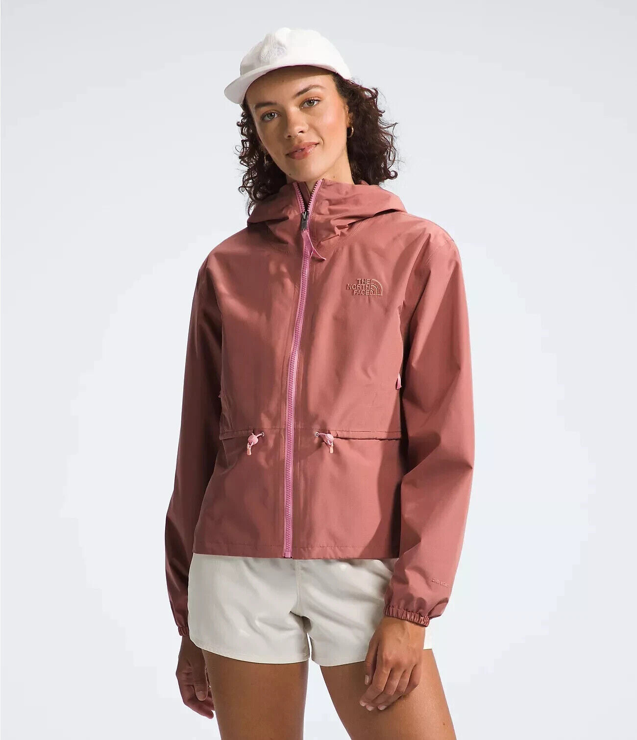 

Женская куртка-дождевик North Face Daybreak NF0A86NZNXQ, розовая, на молнии, SGN1059 The North Face