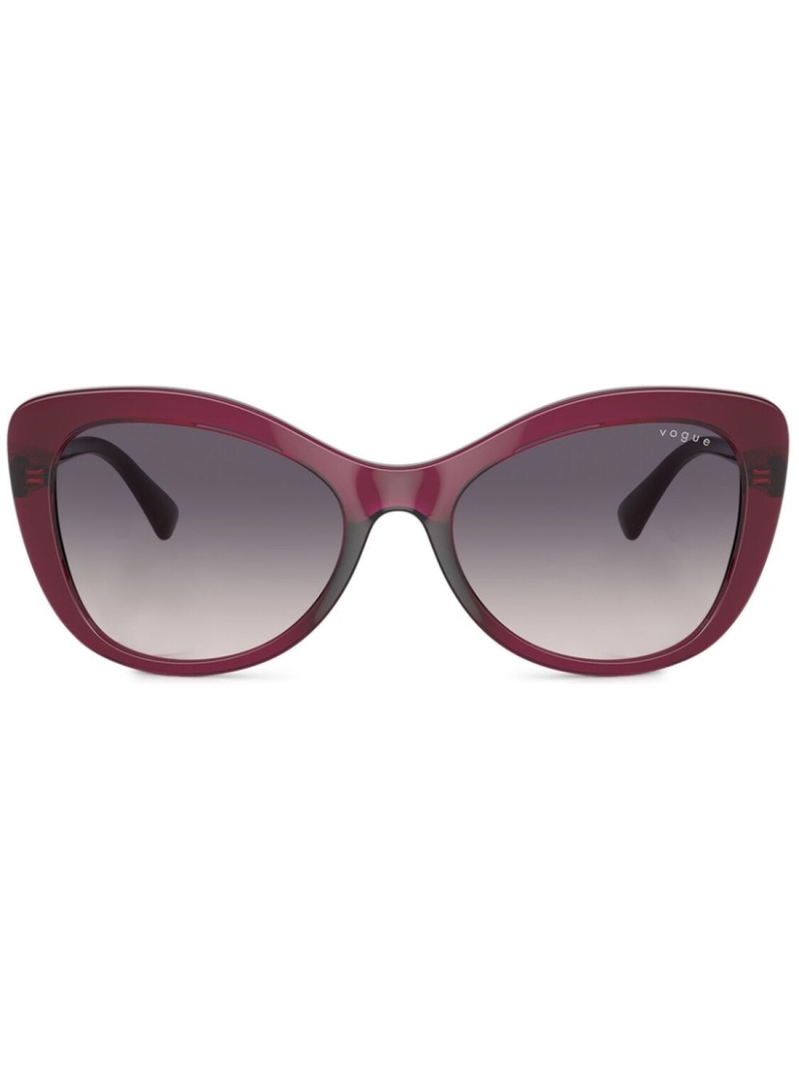 

Vogue Eyewear солнцезащитные очки в оправе 'бабочка', красный