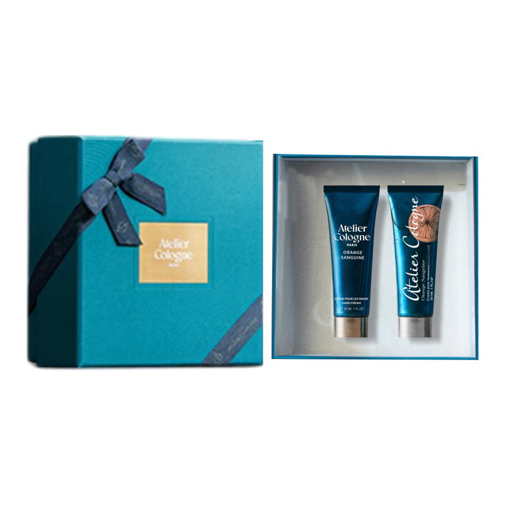 Atelier Cologne Крем для рук OULONG Red Sunset Orange Glow Radiant Gift Box ароматный увлажняющий питательный 30мл+30мл Lemon Tea — фото 2