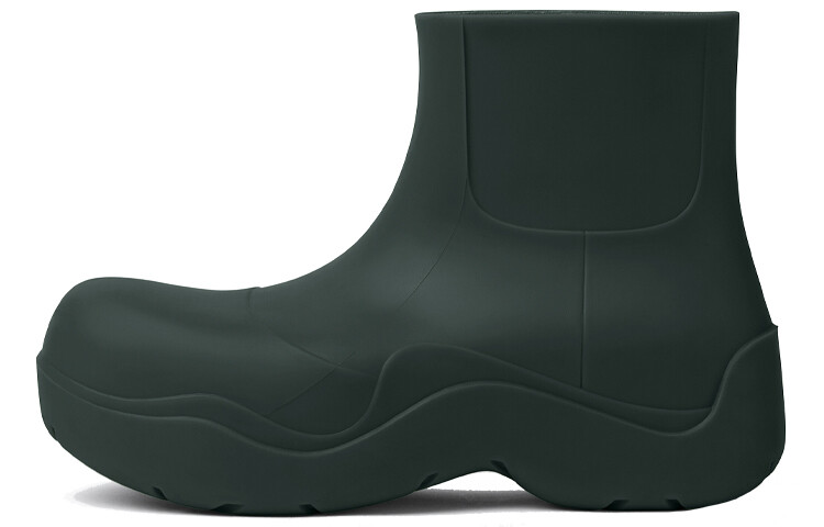 Женские ботильоны Bottega Veneta Puddle, темно-зеленый