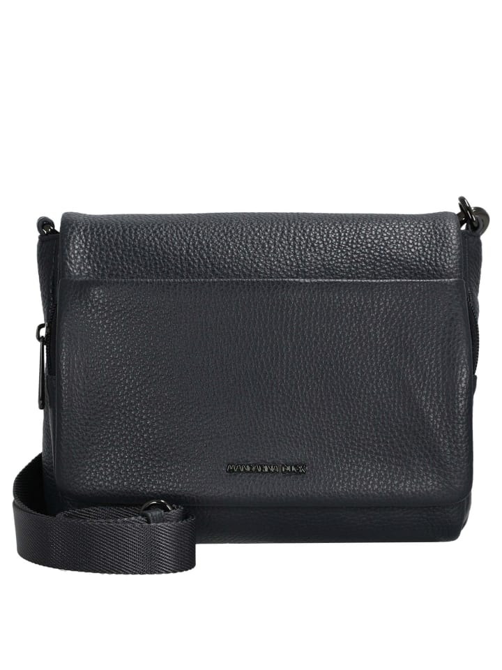 

Сумка через плечо Mellow Leather 22 см (nero) в синем цвете Mandarina Duck