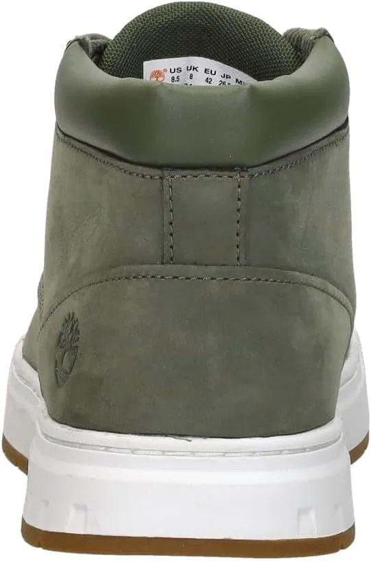 Мужские кожаные ботинки-чукка Timberland Maple Grove на шнуровке, Groen — фото 3