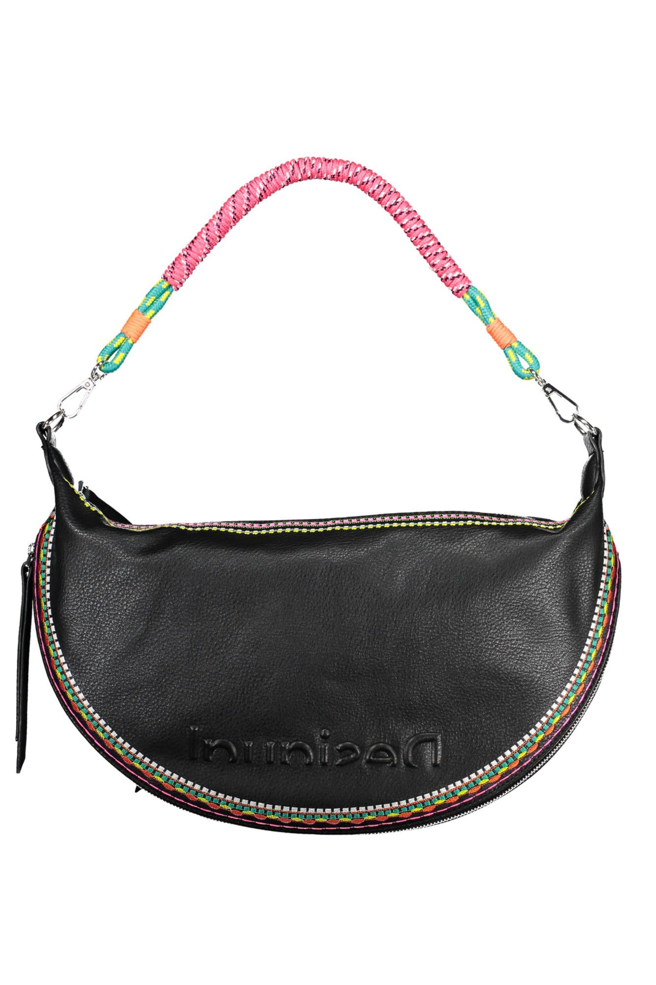 

Черная полиэтиленовая женская сумка Desigual