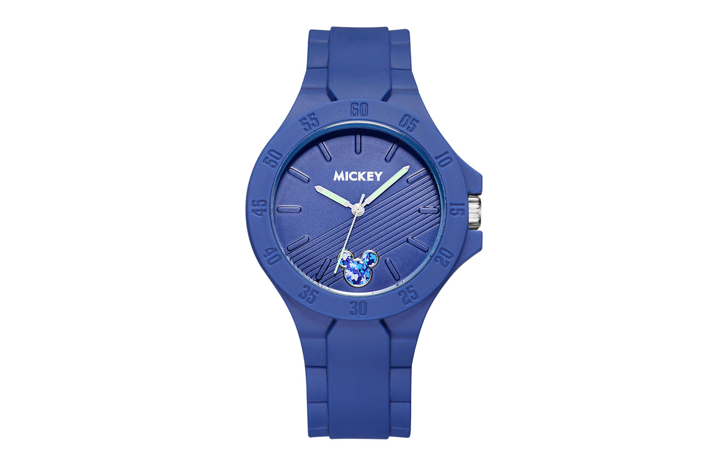 

Disney Часы Mickey Series Quartz Movement Silicone Strap Watch Unisex Blue Dial MK-13040L