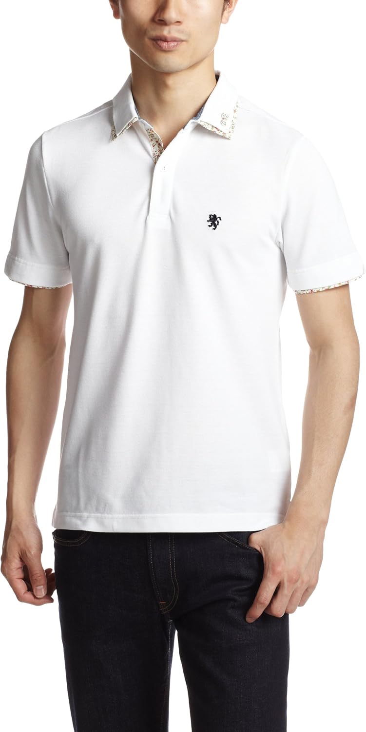 

Розовая панк-рубашка поло с цветочным узором Pincponc