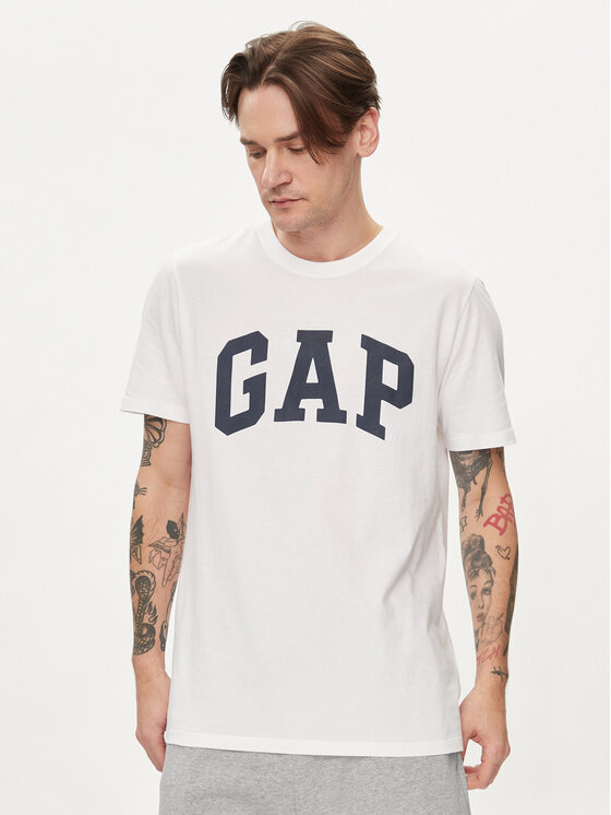 

Футболка стандартного кроя Gap, белый