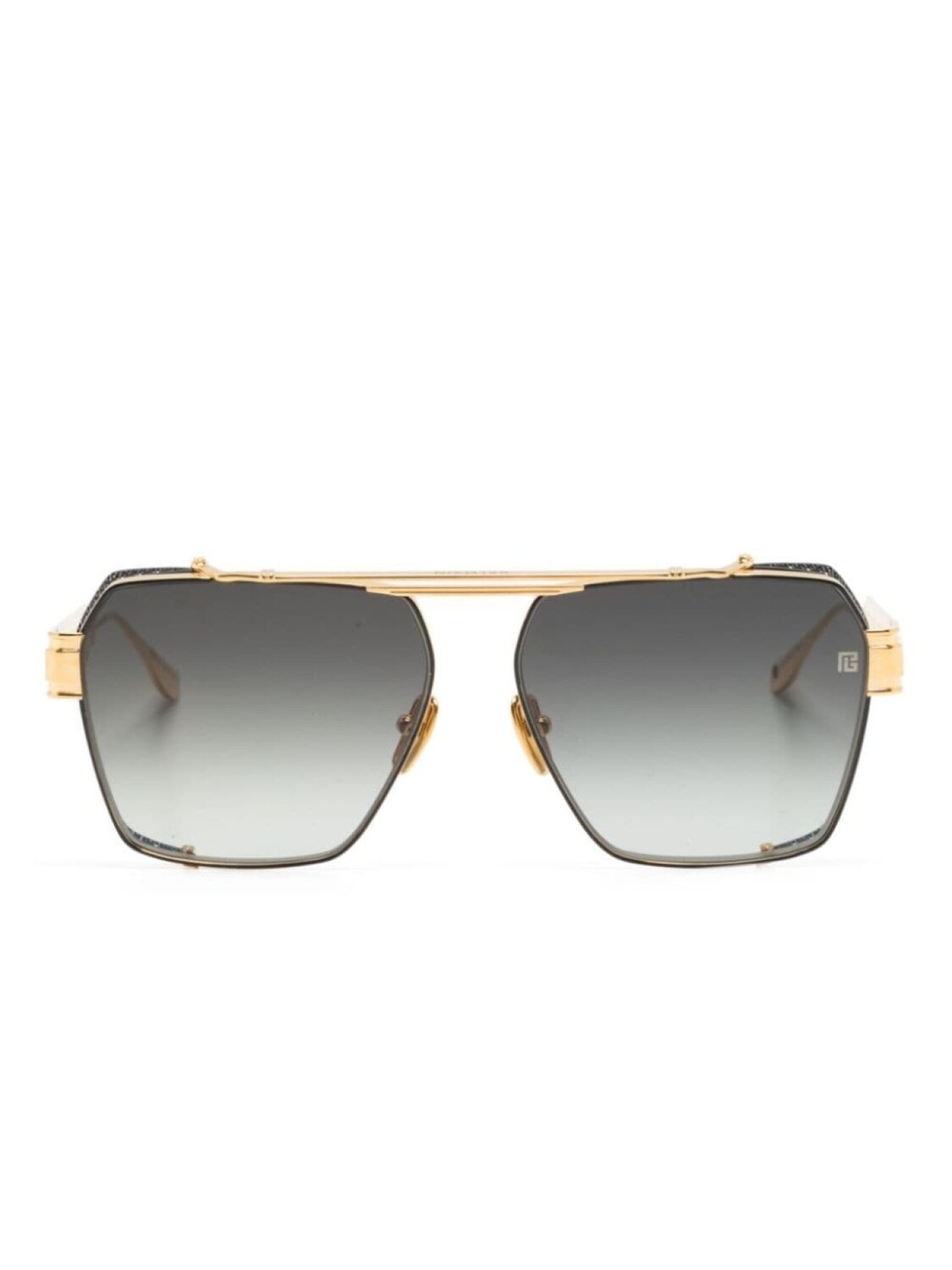 

Balmain Eyewear солнцезащитные очки-пилоты, золотистый