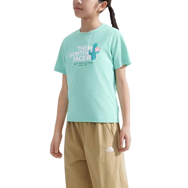 THE NORTH FACE Футболка 6EI/Mint Green для детей 3-7 лет — фото 3
