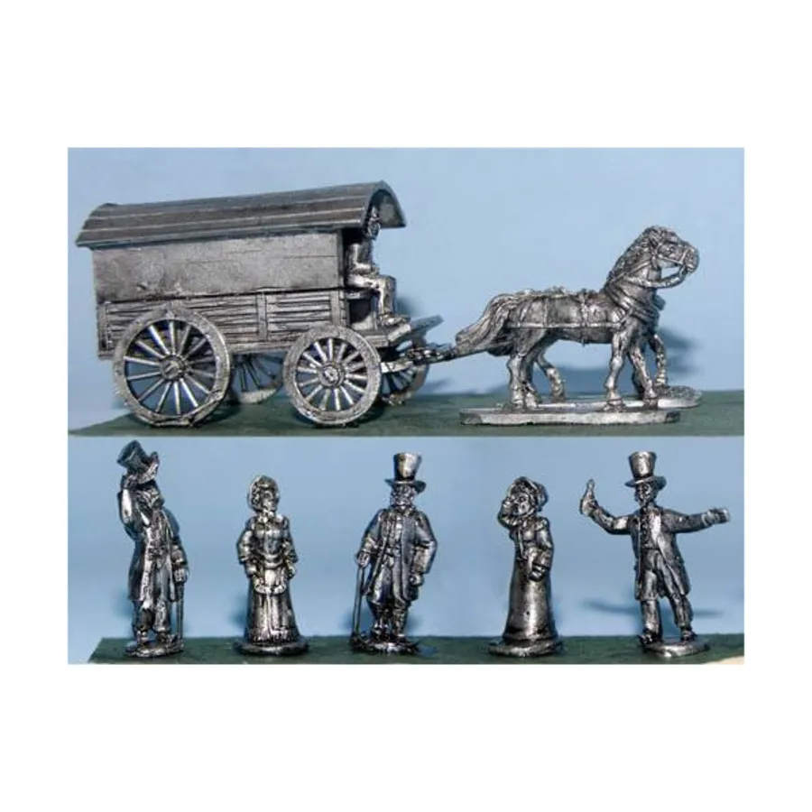 

Сатлерс Вагон, Blue and the Gray Miniatures - Assorted (15mm)
