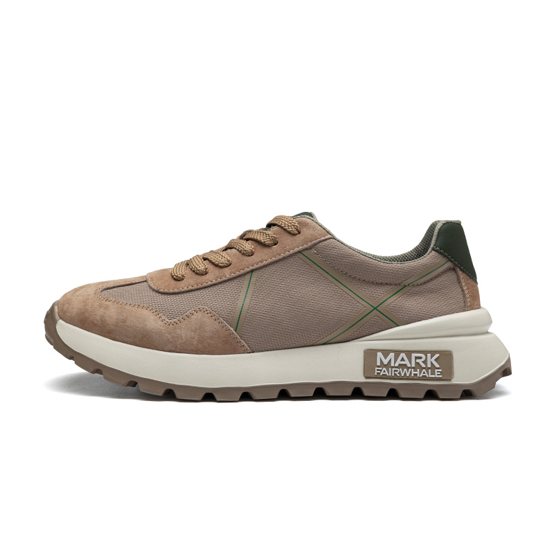 

Низкие повседневные туфли мужские FAIRWHALE, Khaki