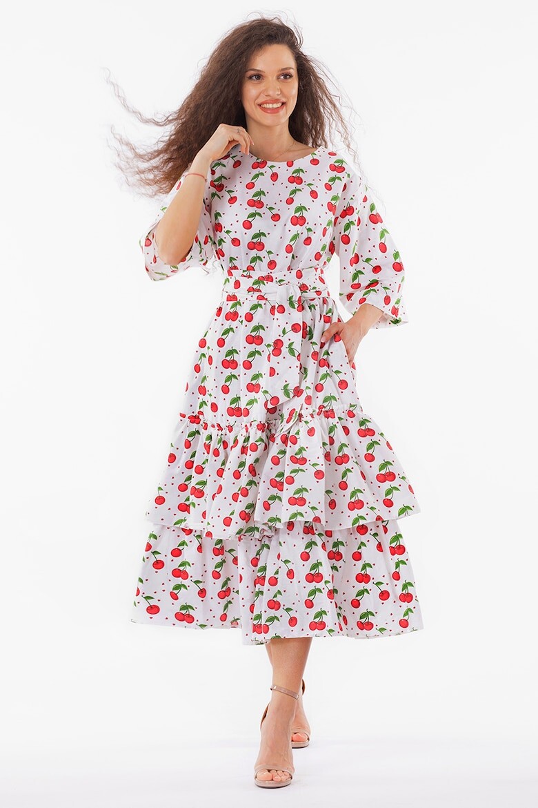 

Выкройка платья с выкройкой по фигуре Camissi, красный