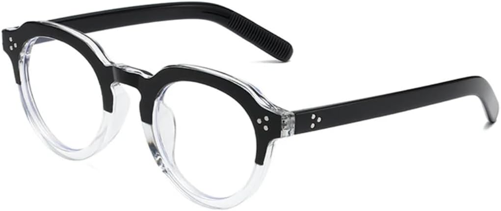 

Овальные солнцезащитные очки для женщин, модные, прозрачные, конфетных оттенков, защита от УФ-излучения UV400, ретро, ​​с заклепками, для мужчин, панк, трендовые UATXTAU, Black Transparent