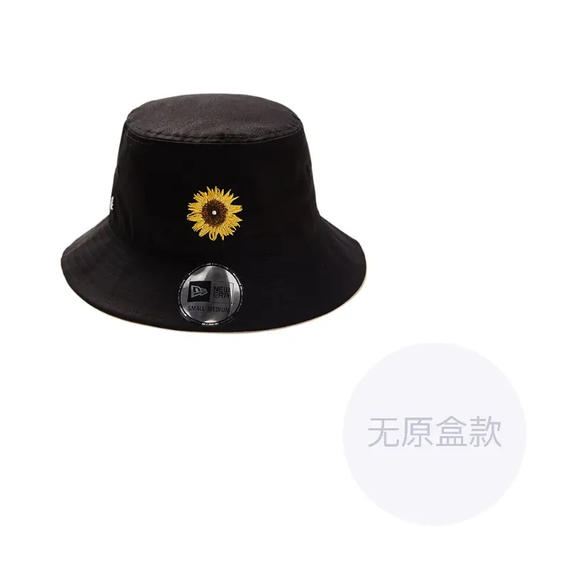 

New Era Хлопковая панама унисекс черная, Black