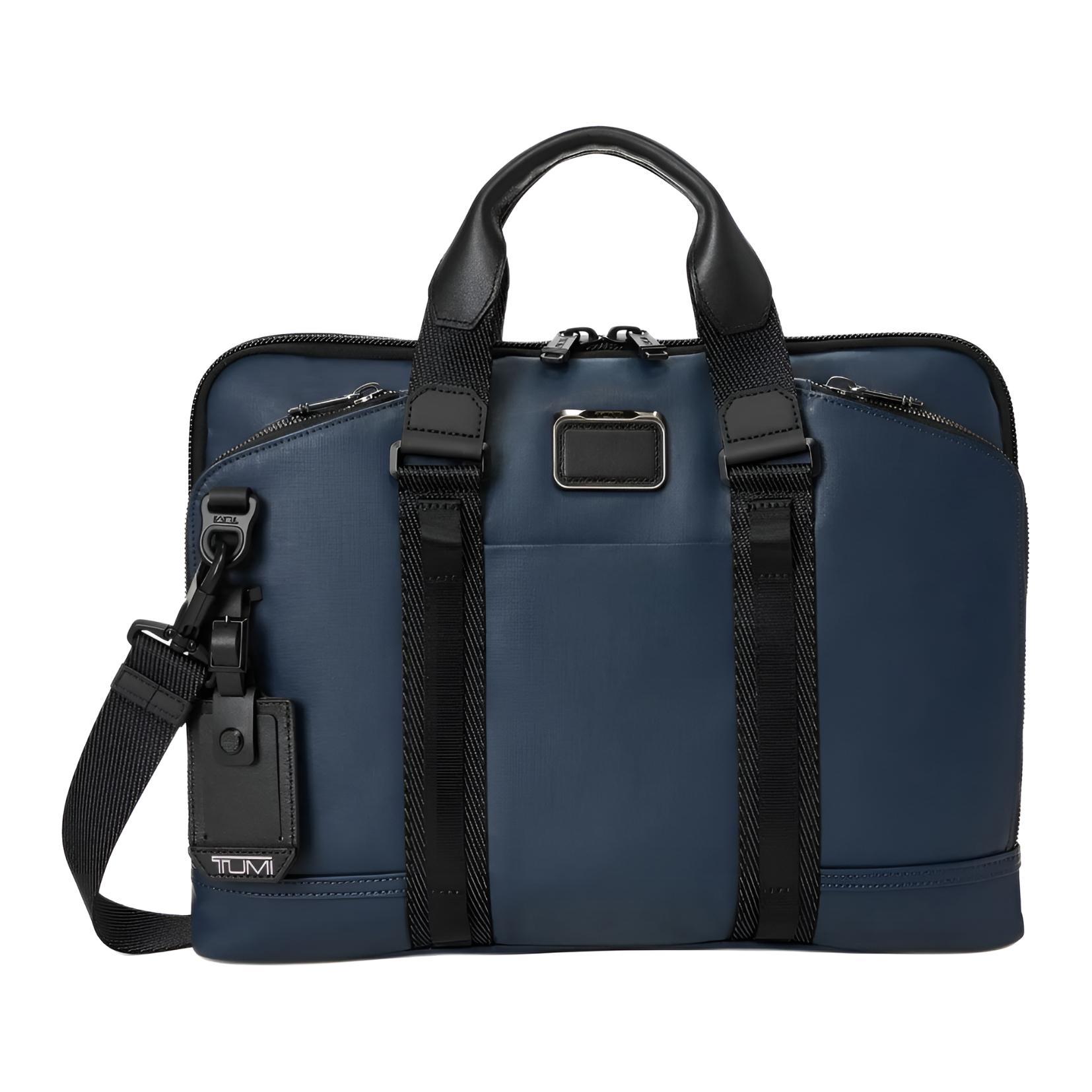 

TUMI Холщовый портфель унисекс морской синий
