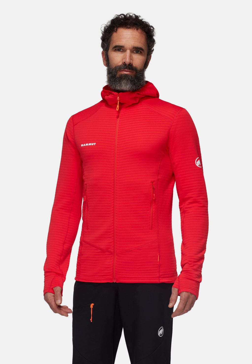 

Тренировочная куртка TAISS LIGHT HOODED Mammut, красный