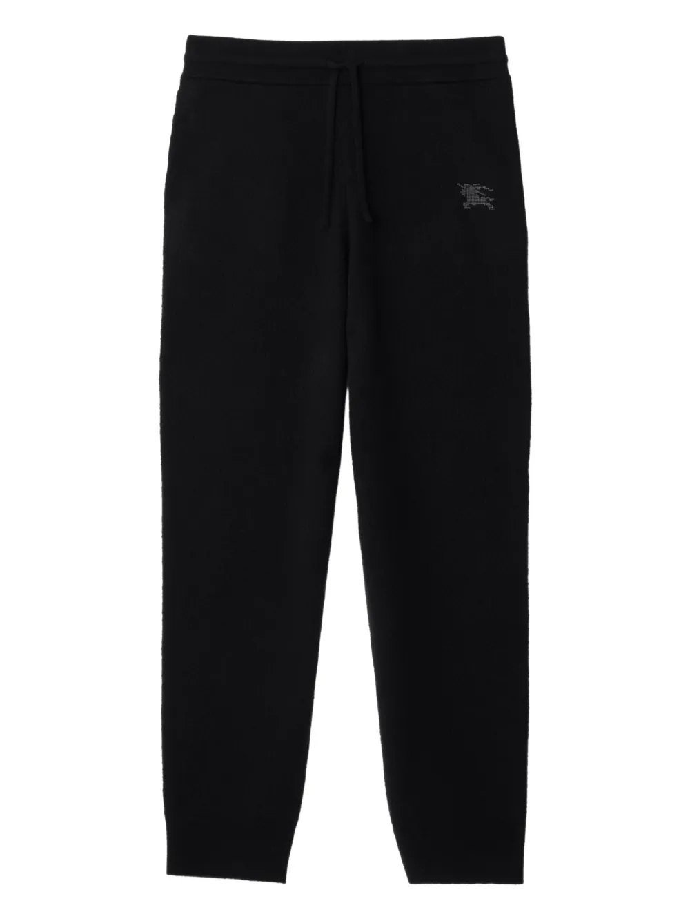 

Шерстяные спортивные брюки с дизайном в виде всадника-рыцаря Burberry, черный