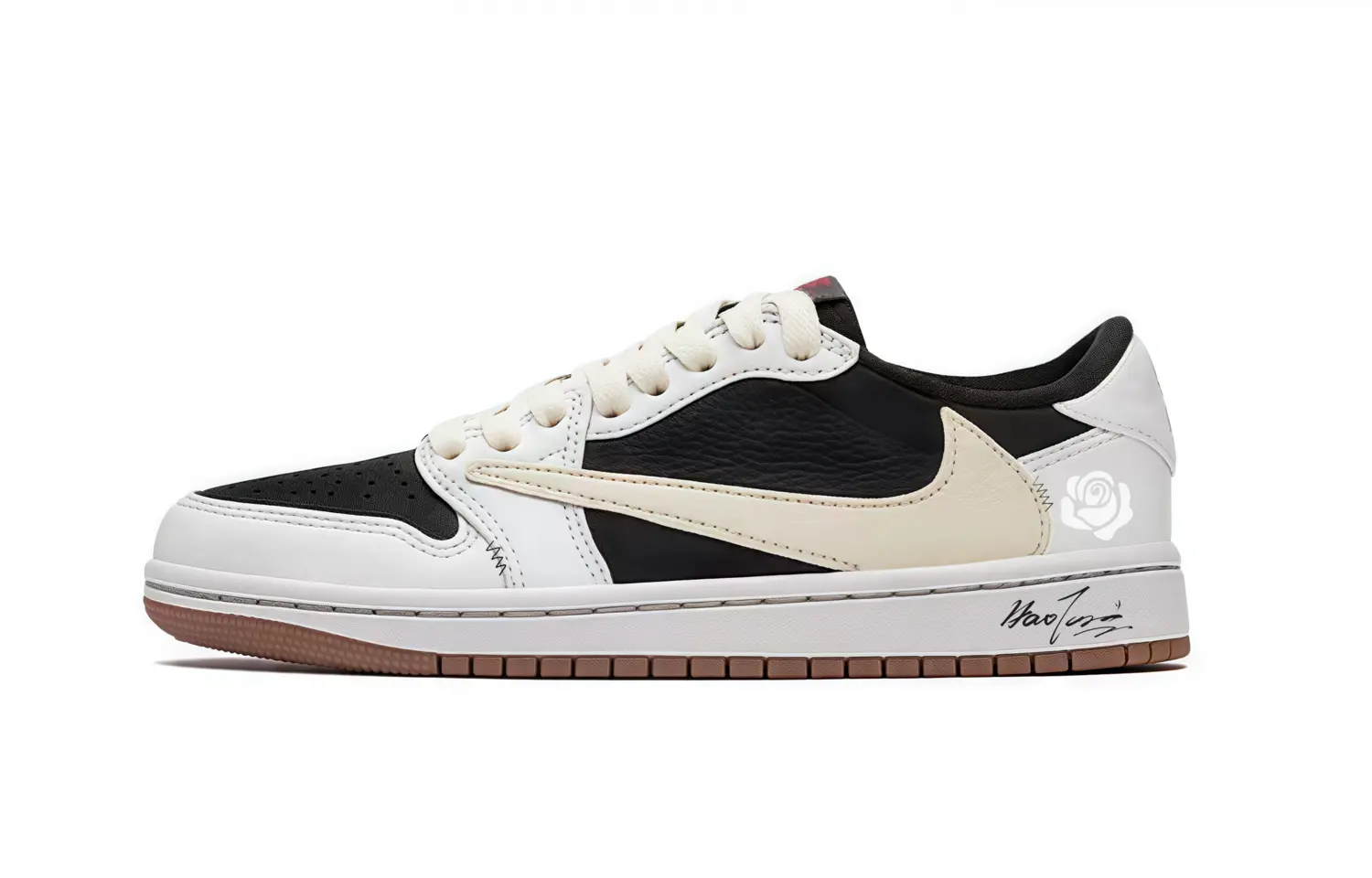 

Кроссовки Air 1 Vintage Unisex низкие Jordan, черный/белый