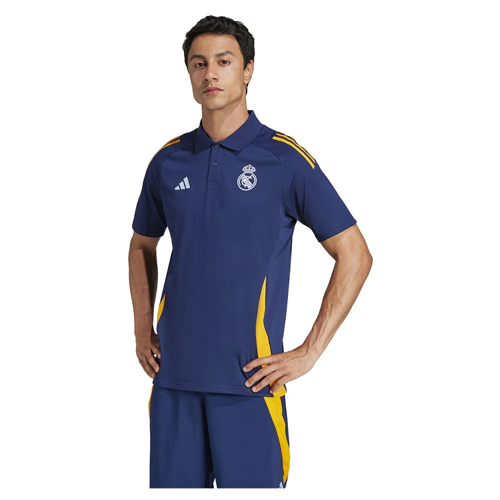 

Поло с коротким рукавом adidas Real Madrid Tiro 24 Competition, синий