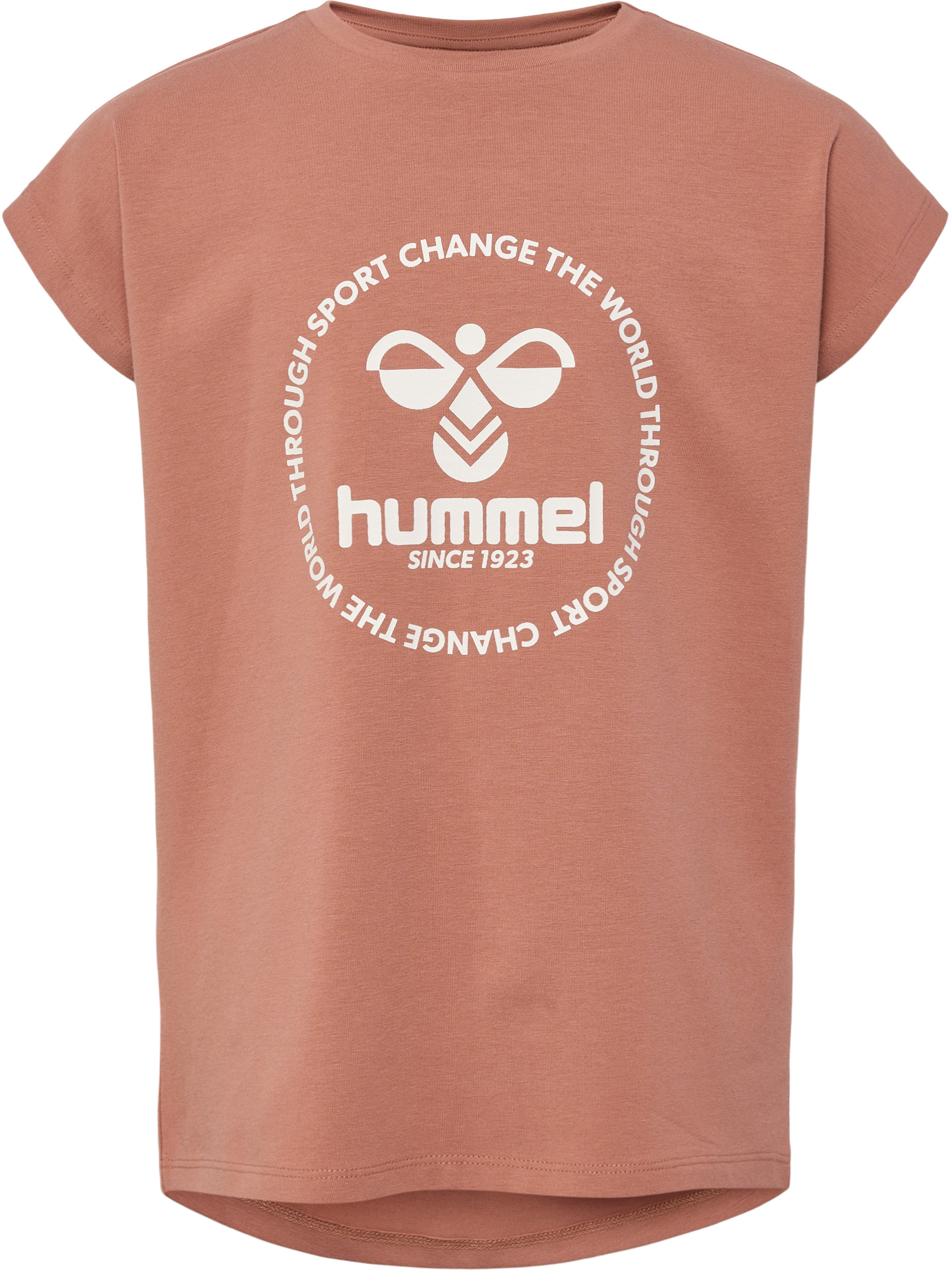 

Футболка Hummel S/S Hmljumpy S/S, цвет COPPER BROWN