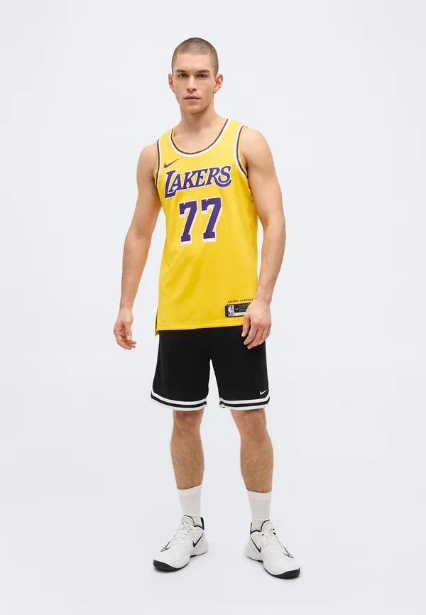 Футболка Nike Performance Los Angeles Lakers Luka Dončić Icon Club Wear, Желтый — фото 2