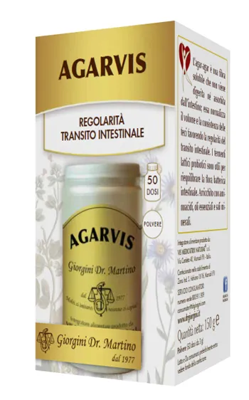 

Giorgini Agarvis Порошковая добавка к растворимой клетчатке 150 г Dr. Giorgini