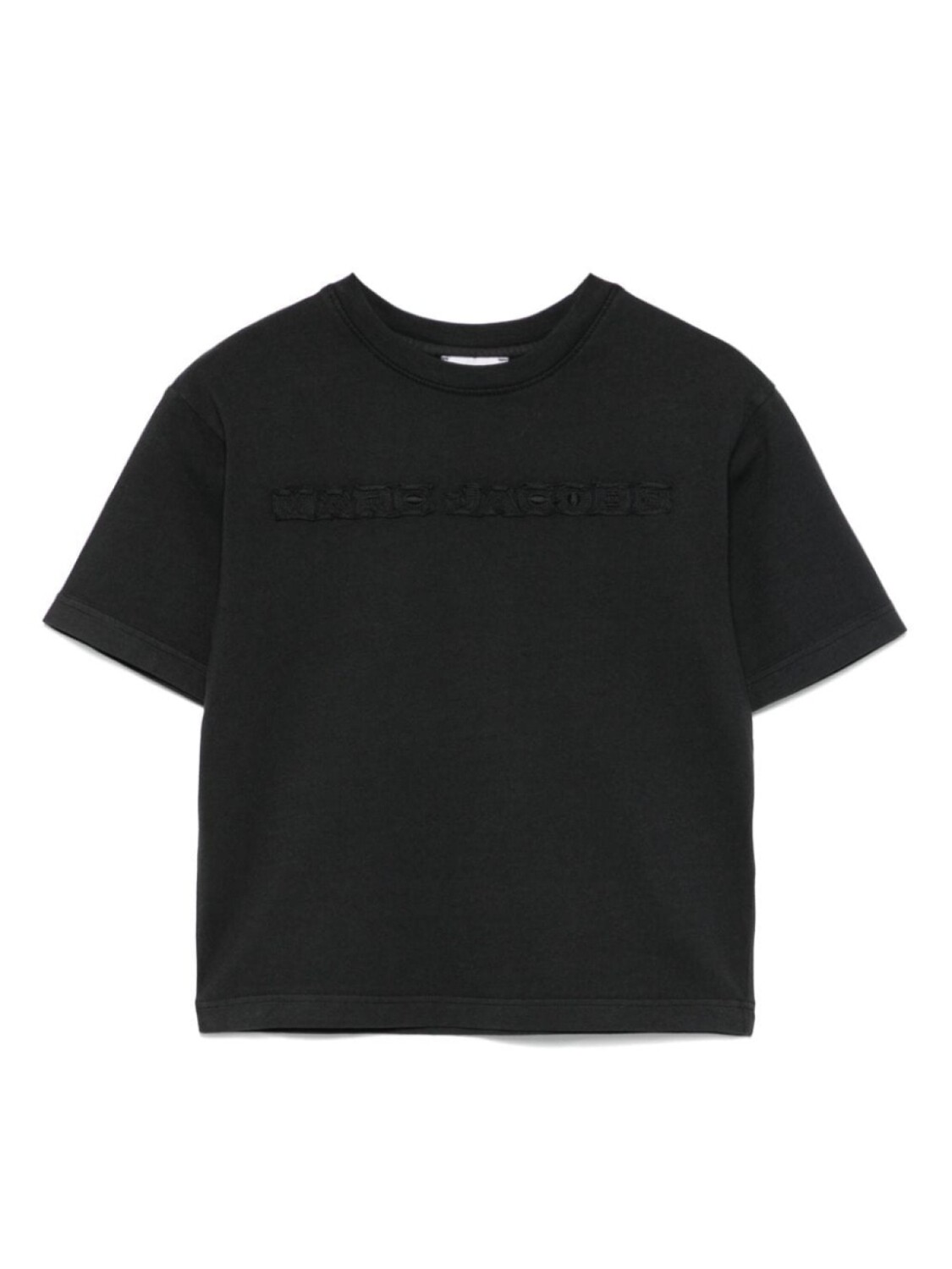 

Marc Jacobs Kids футболка с нашивкой-логотипом, черный