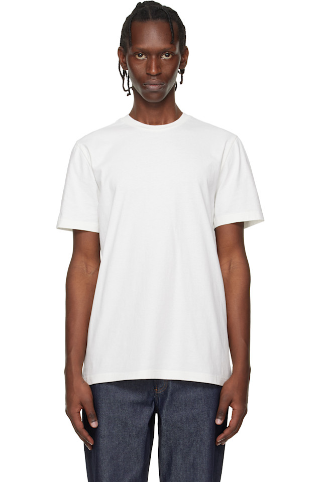 

A.P.C. Белая футболка 'apc printemps 26'
