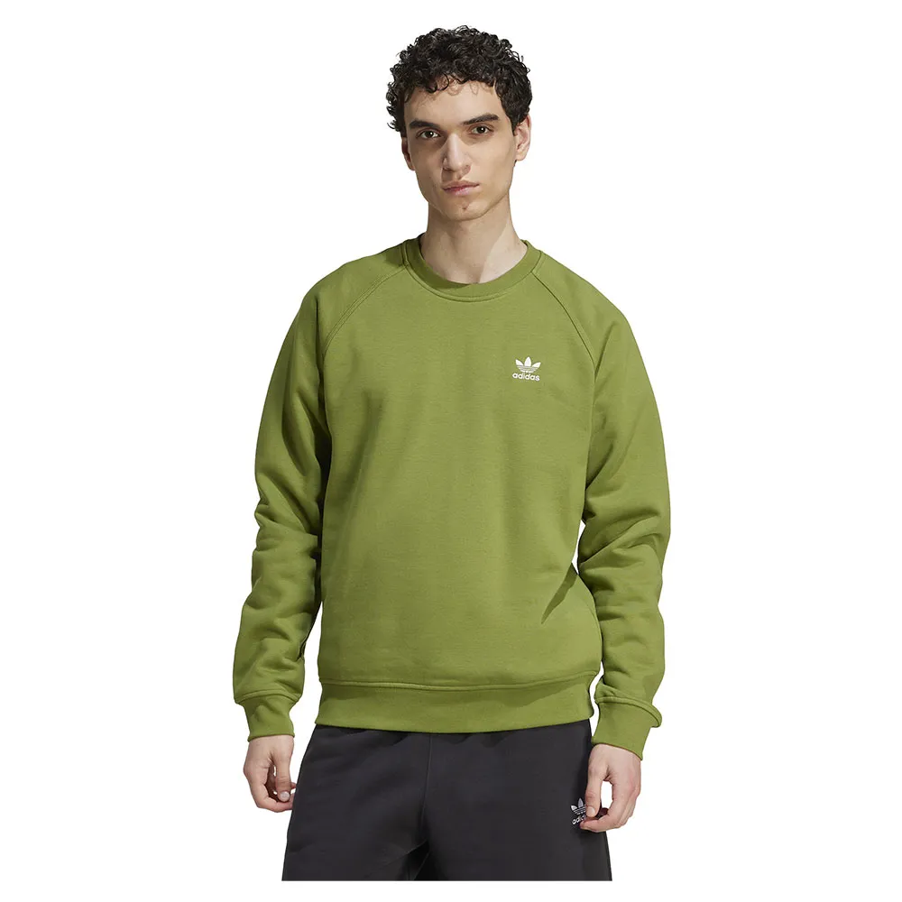 

Толстовка adidas Originals Trefoil Essentials Crew, зеленый