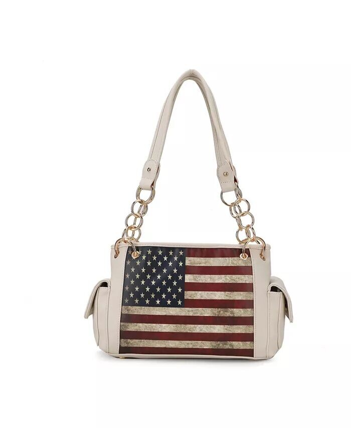 

Сумка через плечо Alaina Patriotic от Mia K Mkf Collection, коричневый