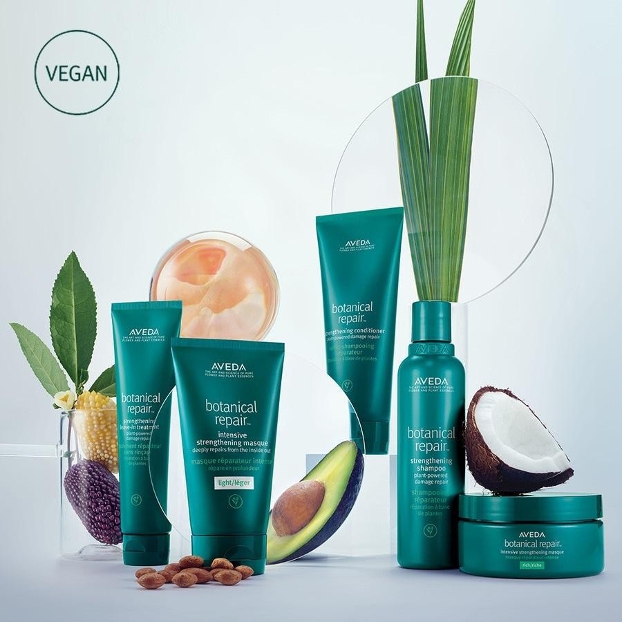 Маска для волос reparatur & pflege botanical repair intensive strengthening masque - rich Aveda, объем 450 мл — фото 3