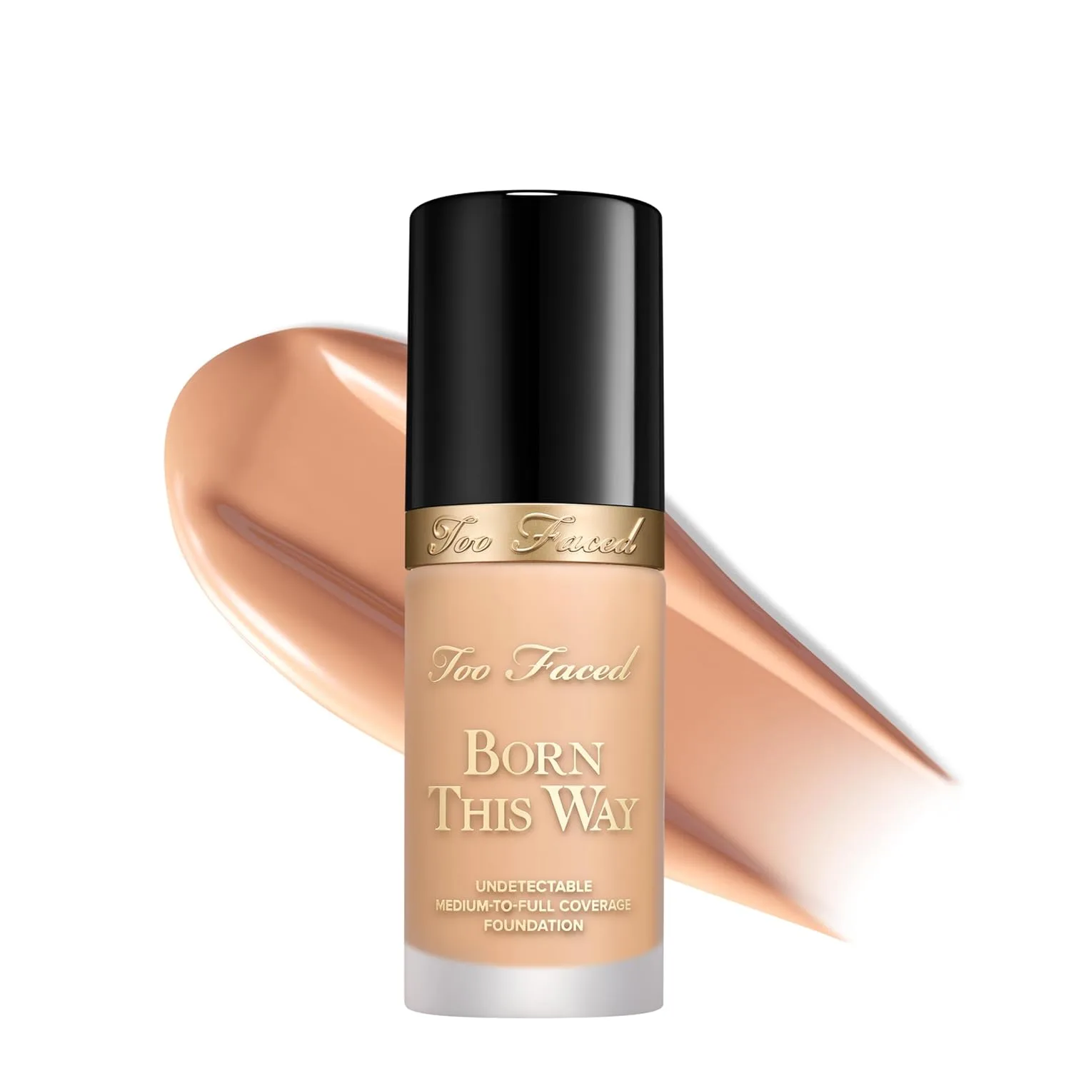 Тональный крем Too Faced Born This Way Natural Finish Longwear Liquid Foundation | Среднее и плотное покрытие | Увлажняющий + без масел, 09 Nude (Very Light with Rosy Undertones)