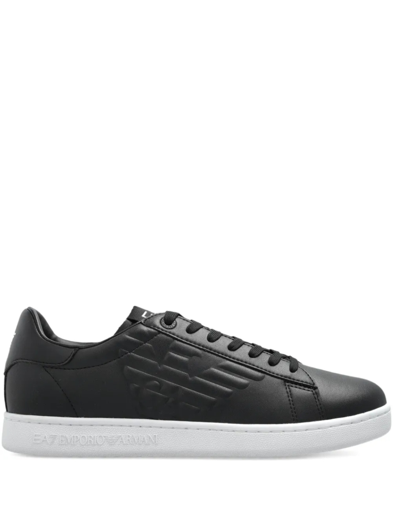 

Кожаные кроссовки с логотипом Ea7 Emporio Armani, черный
