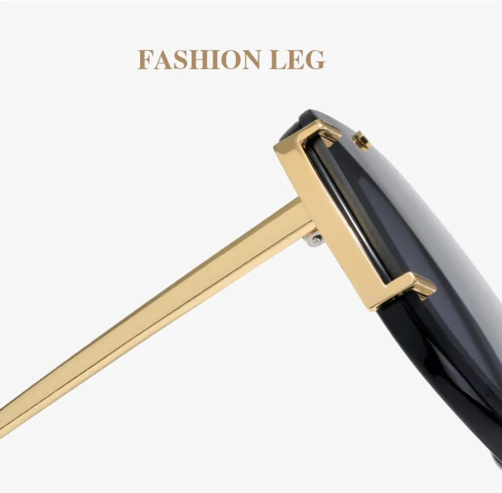 

Современные солнцезащитные очки большого размера для женщин, модные в 2027 году. Качественные винтажные солнцезащитные очки в квадратной сиамской оправе MTZJH, C2