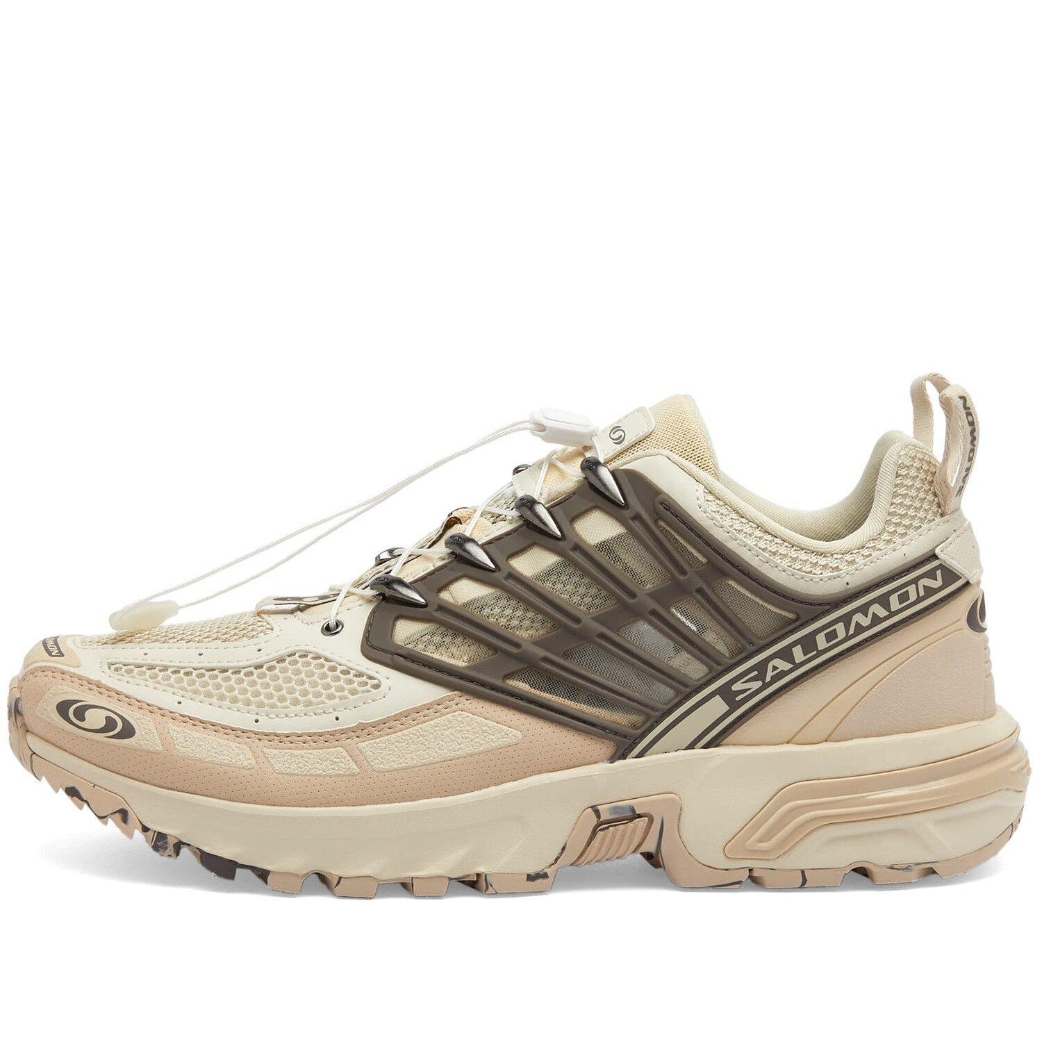 

Кроссовки Salomon Acs Pro Desert, цвет Almond Milk, Cement & Falcon