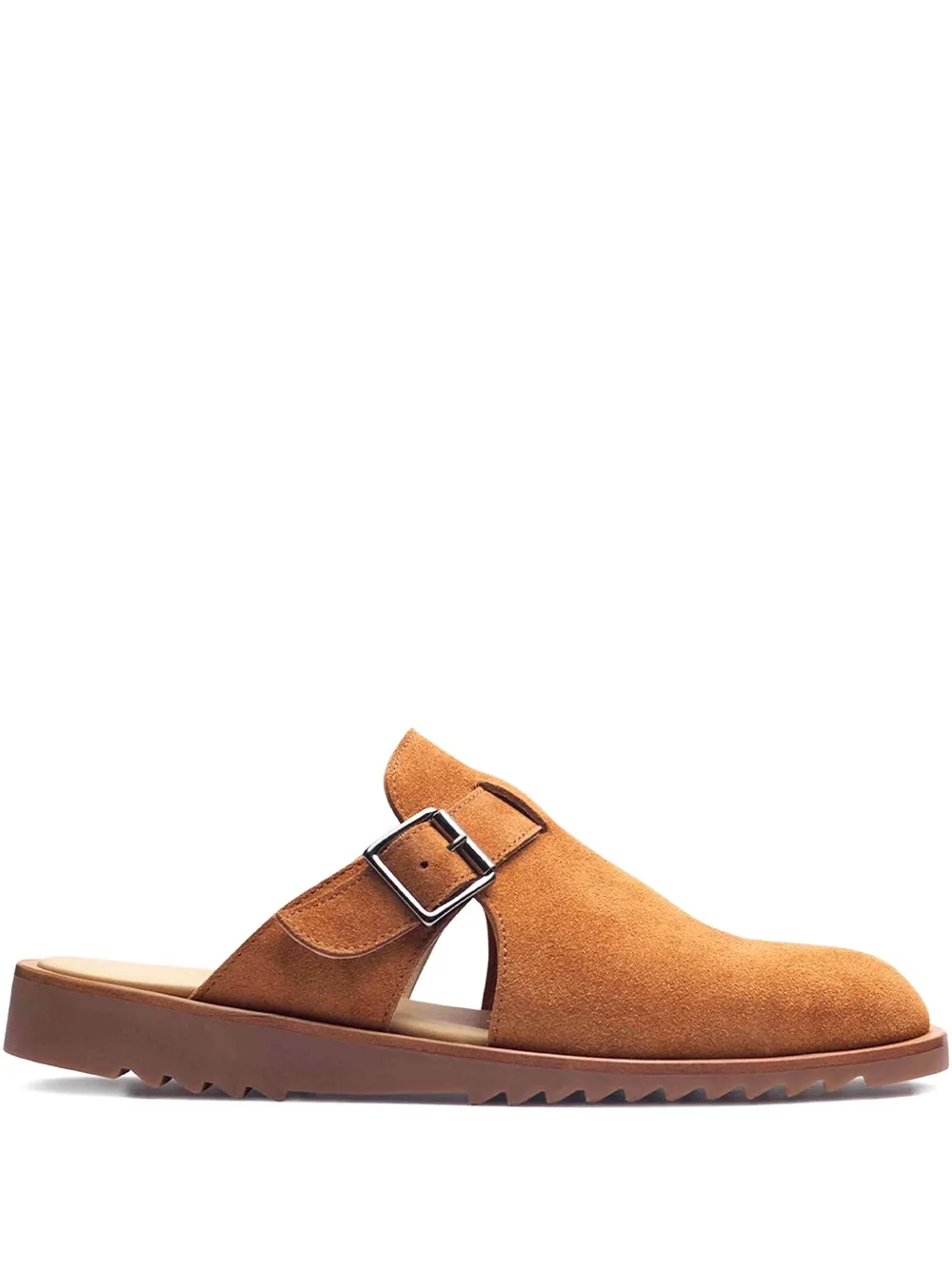 

Замшевые мюли Athens с пряжкой Paraboot, коричневый