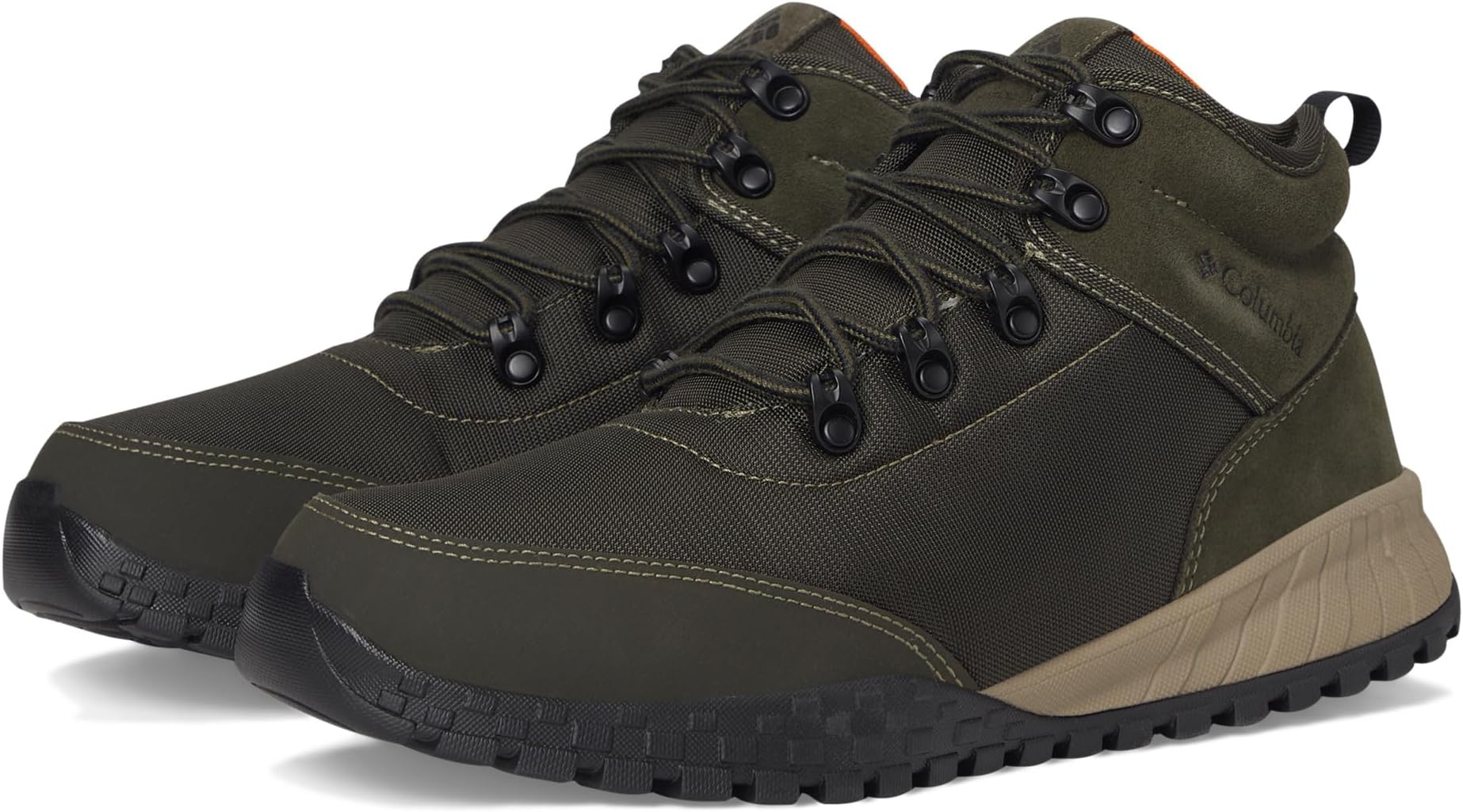 

Походные ботинки Columbia Fairbanks Mid, цвет Deep Olive/Desert Sun