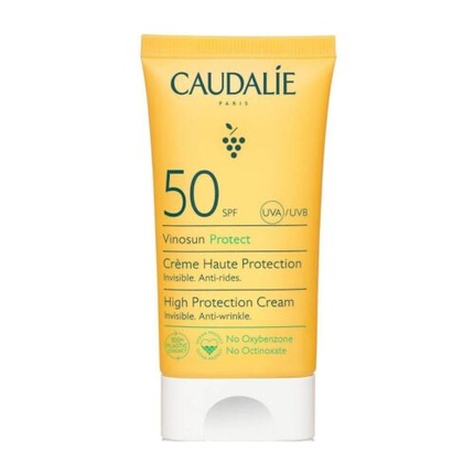 

Vinosun Крем высокой защиты Spf50 50 мл Невидимый против морщин, Caudalie