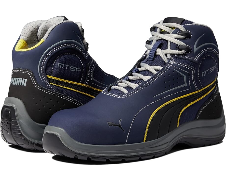 

Кроссовки PUMA Safety Touring Mid, цвет Blue/Black, Серый, Кроссовки PUMA Safety Touring Mid, цвет Blue/Black