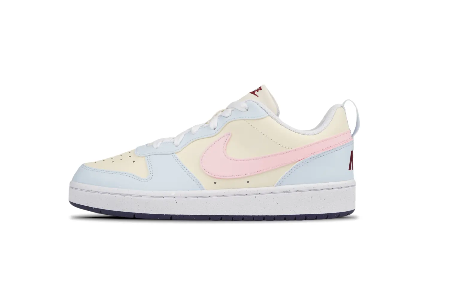 

Кроссовки Nike Court Borough Skateboarding Shoes Women's Low-top Pink/blue, розовый